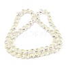 Electroplate Baking Paint Transparent Glass Beads Strands GL-CBA2ED2-05F-2