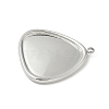 304 Stainless Steel Pendant Cabochon Settings for Enamel LS-STAS-L293-03P-2