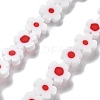 Handmade Millefiori Lampwork Beads Strands LAMP-F035-09N-1