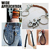 Flat Braided Leather Cord WL-WH0003-09B-7