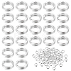   80Pcs 925 Sterling Silver Split Rings STER-PH0001-47-1