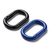 10Pcs Spray Painted Alloy Spring Gate Rings FIND-YW0001-83-2