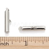Iron Slide On End Clasp Tubes LS-X-IFIN-R212-2.0cm-P-3