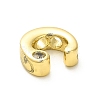Rack Plating Brass Cubic Zirconia Beads KK-L210-008G-C-2
