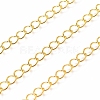 Brass Twisted Chains CHC-Q001-5x4mm-G-2