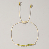 Natural Birthstone Braided Bead Bracelets for Women VA8051-8-1