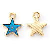 Alloy Enamel Charms X-ENAM-S121-028A-1