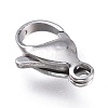 Tarnish Resistant 316 Surgical Stainless Steel Lobster Claw Clasps STAS-M281-01P-F-2