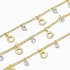 Handmade Brass Curb Chains CHC-F015-17G-1