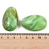 Opaque Acrylic Imitation Gemstone Beads OACR-G064-12-3