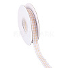 10 Yards Flat Polycotton(Polyester Cotton) Ribbon OCOR-TAC0030-01B-3