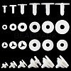   36Sets 6 Style Plastic Doll Joints DIY-PH0006-31-8
