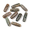 Tibetan Style dZi Beads TDZI-E004-42-1