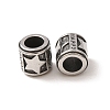316 Surgical Stainless Steel European Beads SA-CBA7555-01AS-11-2
