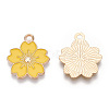 Alloy Enamel Pendants ENAM-S121-115L-2