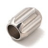 Non-Tarnish 304 Stainless Steel Glazed European Beads STAS-M308-10A-2