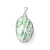 Natural Sea Shell Pendants SHEL-F005-01P-3