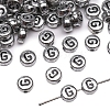 50Pcs Silver Plating Acrylic Beads PW-WG2E8AD-20-1