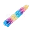 Gradient Color Baking Paint Glass Bead Strands DGLA-A039-T4mm-A07-1