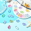 50Pcs Transparent Acrylic Beads TACR-YW0003-16-5