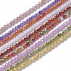 Cubic Zirconia Beads Strands G-F596-48-2mm-1