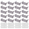 20Pcs Zinc Alloy Rectangle Bag Decorative Clasps PURS-FH0001-14B-1