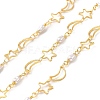 Brass Star & Moon Link Chains CHC-A006-02G-4