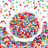 6/0 Opaque Colours Glass Seed Beads SEED-N007-18C-2