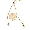 Round Beads Lariat Necklace for Girl Women NJEW-JN03709-6