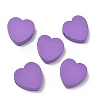 Spray Painted Wood Beads WOOD-L023-01A-1