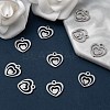 304 Stainless Steel Charms STAS-Q201-T174-4