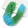 Transparent Painted Glass Beads Strands DGLA-A034-T4mm-A17-1