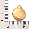 PVD Vacuum Plating 304 Stainless Steel Pendants STAS-S148-30G-08-3