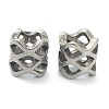 304 Stainless Steel European Beads STAS-I181-030AS-1