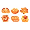 Opaque Resin Imitation Food Decoden Cabochons CRES-I034-05-1