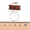 Afternoon Tea Resin & Plastic Adjustable Finger Rings for Women LS-RJEW-K317-01E-3