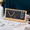 Bamboo Necklace Display Stands NDIS-WH0003-010-6