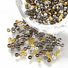 Brass Crimp Beads KK-Q754-01-2