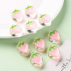 Transparent Enamel Acrylic Beads X1-TACR-S155-003E-6