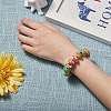 38Pcs 19 Colors Handmade Polymer Clay European Beads CLAY-SZ0001-51-7