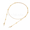 Brass Eyeglasses Chains AJEW-EH00104-02-1