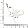 304 Stainless Steel Pendants STAS-F313-05P-3