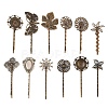 Brass Hair Bobby Pin Findings PHAR-G002-M02-1