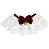 Bowknot Polyester Dog Bibs AJEW-WH0651-22B-03-1