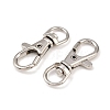 Alloy Swivel Lobster Claw Clasps X-E547Y-1