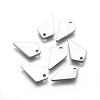 304 Stainless Steel Charms X-STAS-E474-13-2