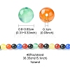 Natural Agate Beads Strands G-YW0001-33A-3