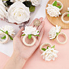 6Pcs Jute Braided Napkin Rings DJEW-CP0001-20B-3