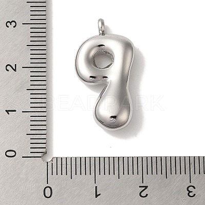 Non-Tarnish 304 Stainless Steel Pendants STAS-M017-08P-17-1