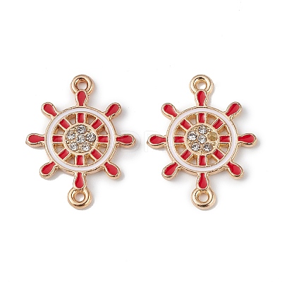 Alloy Enamel Connector Charms ENAM-I054-06E-1